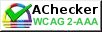 AChecker WCAG 2.0 (Level AAA)